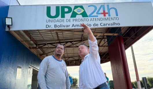 Prefeito acompanha obras de melhorias na estrutura e atendimento da UPA