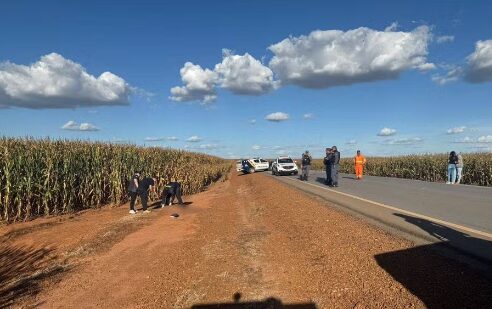 Corpo de homem é encontrado em milharal às margens de rodovia