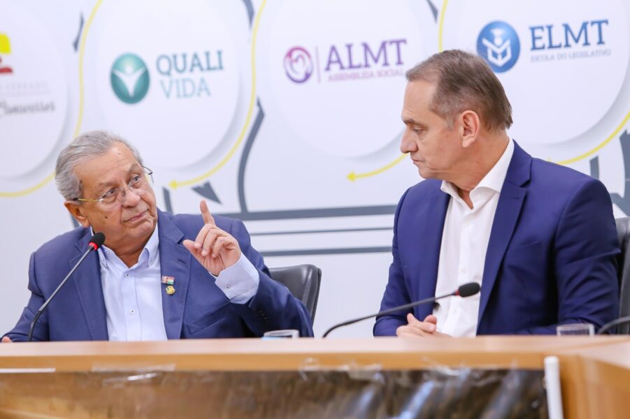 Jayme Campos e Wilson Santos defendem o loteamento popular para reduzir déficit habitacional em MT