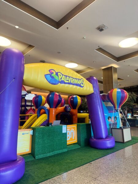 Últimos dias para visitar o Parque do 3 Palavrinhas no Shopping Estação Cuiabá