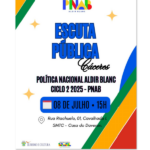 Cáceres | Convite para Escuta Pública Presencial do 2º Ciclo 2025 da Política Nacional Aldir Blanc (PNAB) Captura de tela 2025-07-01 141101