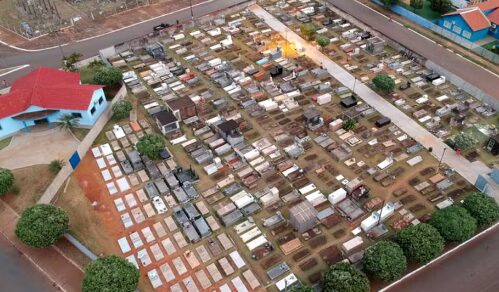 Alto Taquari | Jovem é preso após ser flagrado saindo de dentro do túmulo do avô