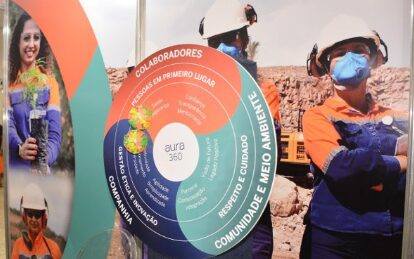Aura Minerals leva interatividade e sustentabilidade à ExpoComércio 2025