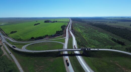 Obras de duplicação da BR-163, apoiadas pelo BNDES, avançam em Mato Grosso