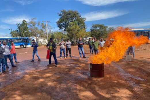 Rondonópolis | Servidores da Agricultura participam de treinamento sobre primeiros socorros e combate a incêndios