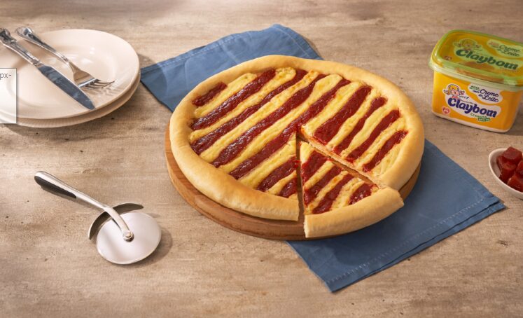 Receita de Pizza Doce de Romeu e Julieta