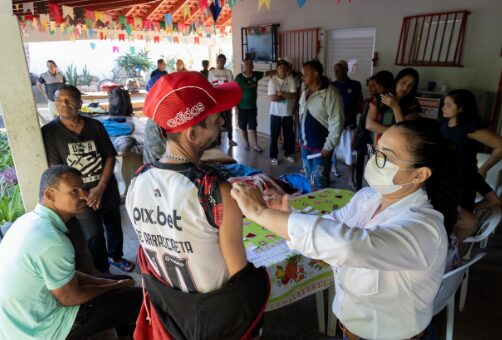 Rondonópolis promove vacinação para público do Centro Pop