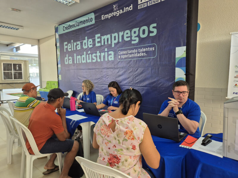 Rondonópolis recebe Feira de Empregos da Indústria com mais de 350 vagas
