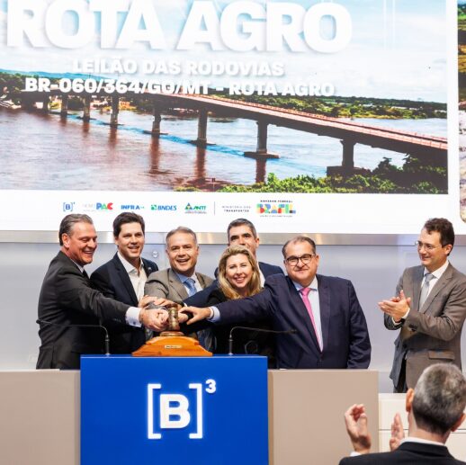 Ministério dos Transportes e ANTT realizam leilão na B3 para concessão da Rota Agro (BR-060/364/GO/MT) 