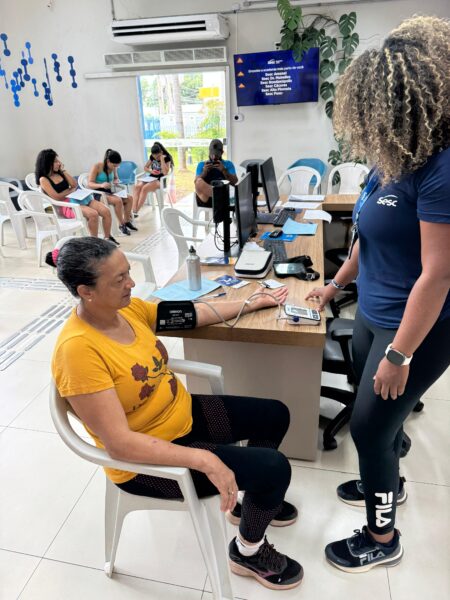Sesc Arsenal realiza mutirão de avaliação física do idoso