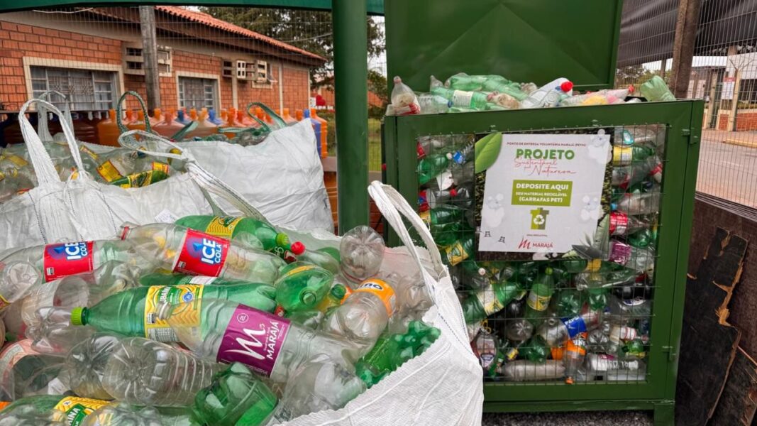 Campanha recolhe mais de 145 mil garrafas pets para reciclagem