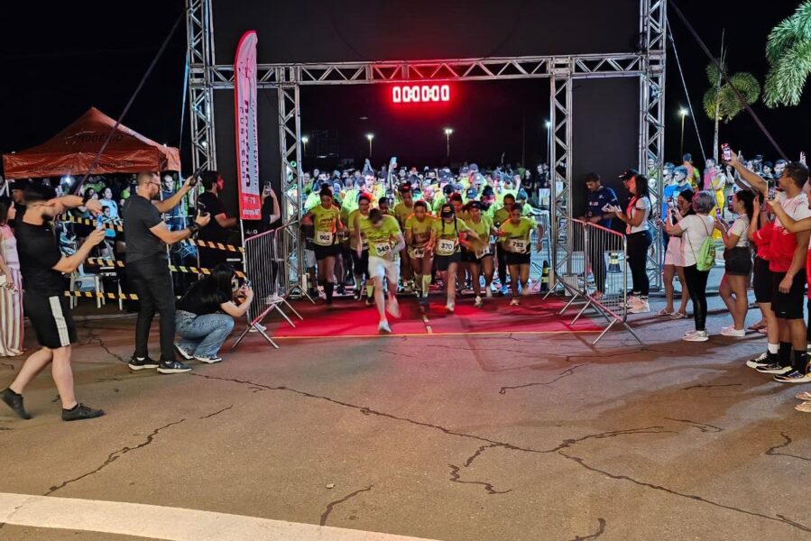 Atletas de Rondonópolis são campeões na corrida Night Run Move Junto