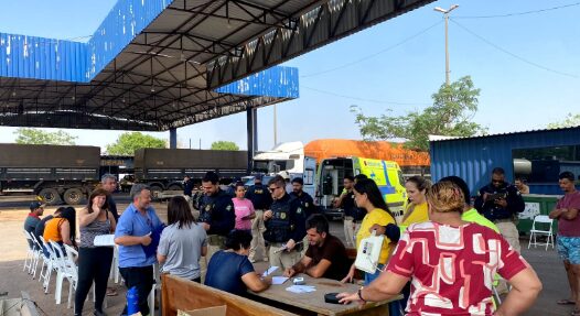 Rondonópolis | Município leva serviços de saúde e bem-estar para caminhoneiros