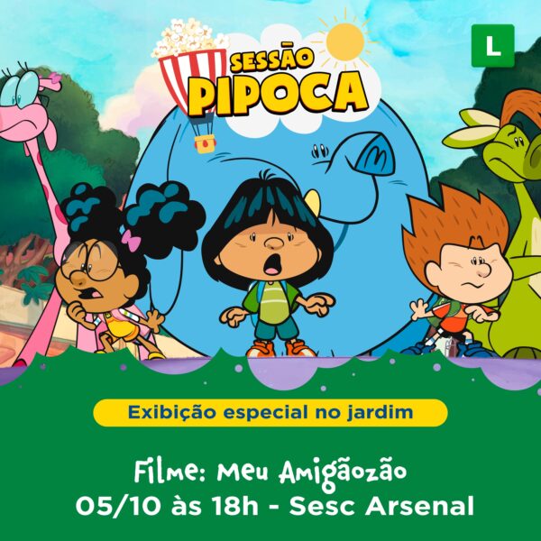 Sesc Arsenal promove sessão de cinema ao ar livre neste domingo (5)