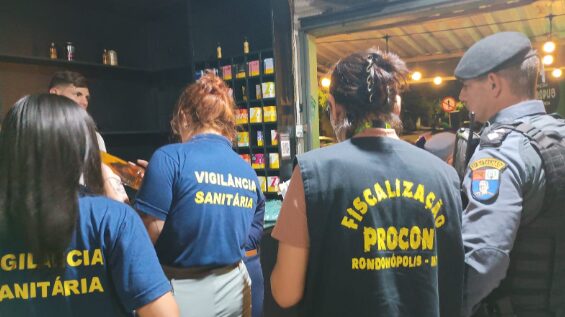 Bebidas sem comprovação de origem foram apreendidas em Rondonópolis