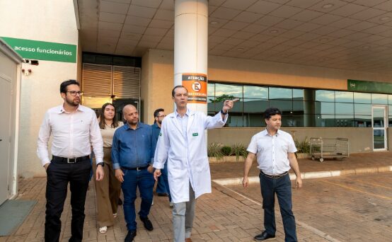 Rondonópolis | Equipe da Saúde Municipal visita Hospital Mário Perrone e conhece estrutura