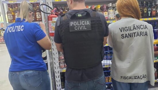 Forças de segurança intensificam ações contra adulteração de bebidas alcoólicas em Mato Grosso