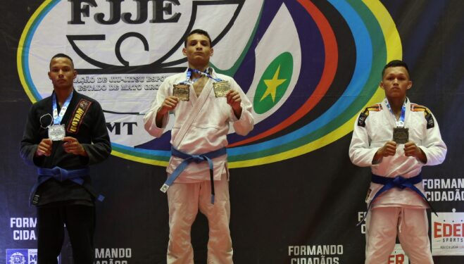 Projeto “Lutando pelo Futuro”, apoiado pelo Sesc-MT, encerra Estadual de Jiu-Jitsu com 84 medalhas