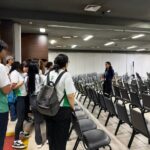 A atividade também consistiu na visitação de toda a infraestrutura do espaço de 12 mil metros quadrados