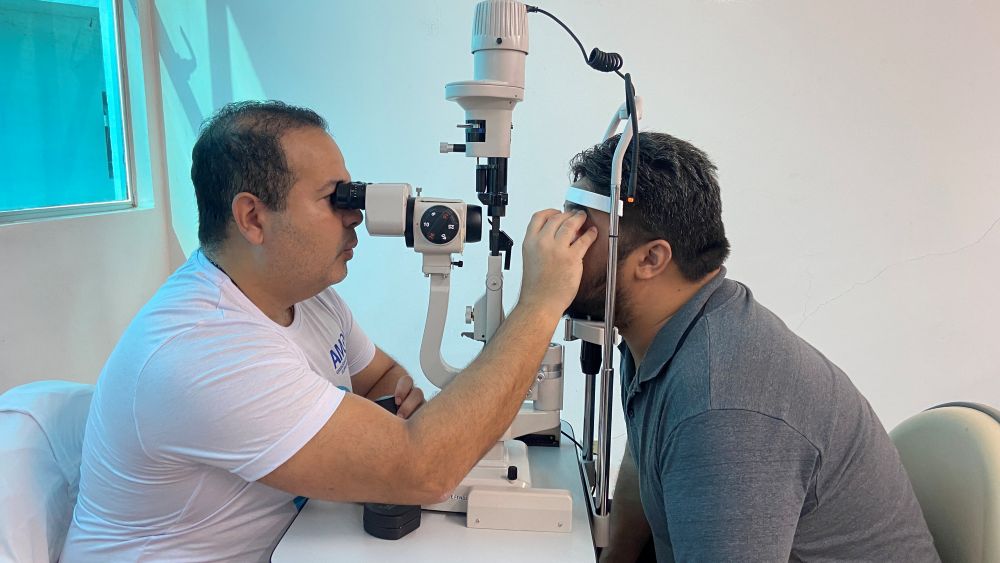Mutirão oferece exame gratuito de fundo de olho para diabéticos no UNIVAG
