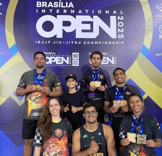 Alunos do Projeto de Jiu-Jitsu da Rotam conquistam 11 medalhas em campeonato internacional