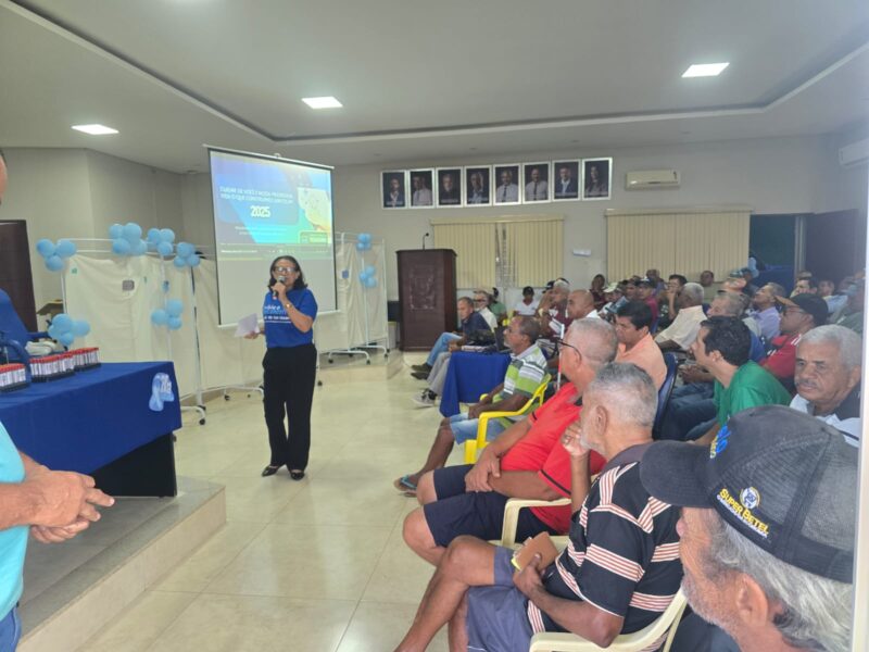 Mais de 200 homens participam da ação do Novembro Azul em Tesouro