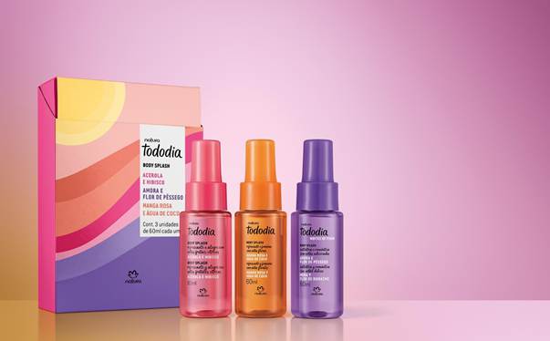 Natura Tododia lança mini body splashes em edição limitada para o verão
