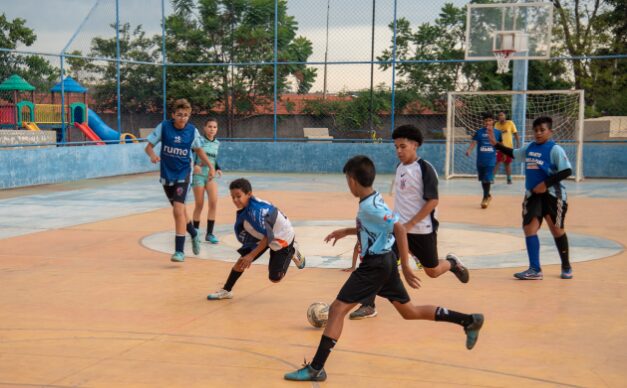 Ano termina com mais de 2 mil crianças atendidas em projetos esportivos
