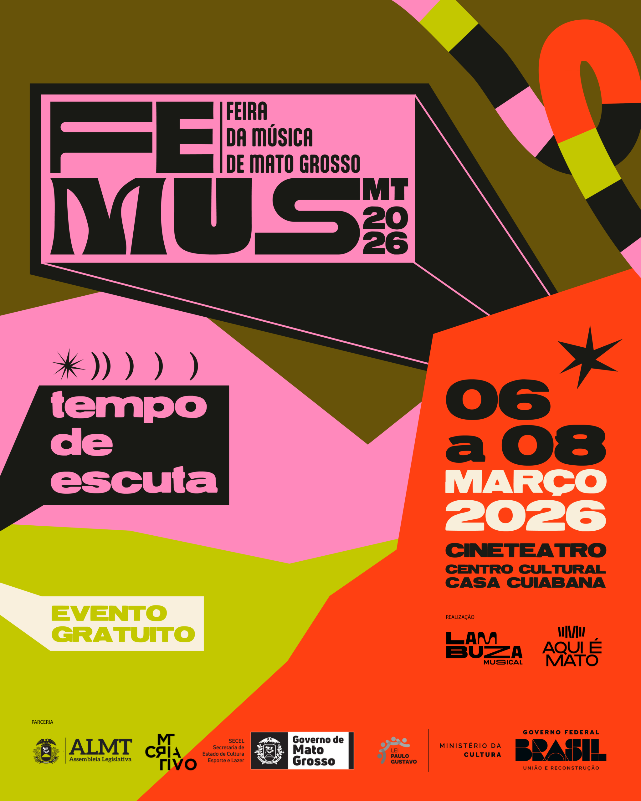 Feira da Música de MT conecta artistas, público e realizadores de festivais em três dias de programação gratuita