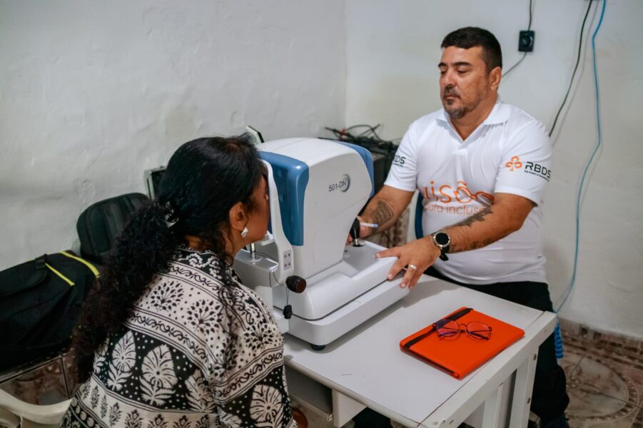 Mais de 600 pessoas vão fazer exames gratuitos de vista em Rondonópolis e Primavera