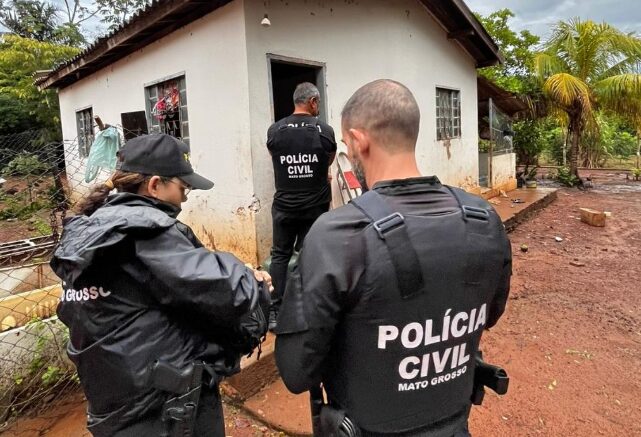 Polícia Civil cumpre buscas em Rondonópolis em investigação sobre homicídio de jovem