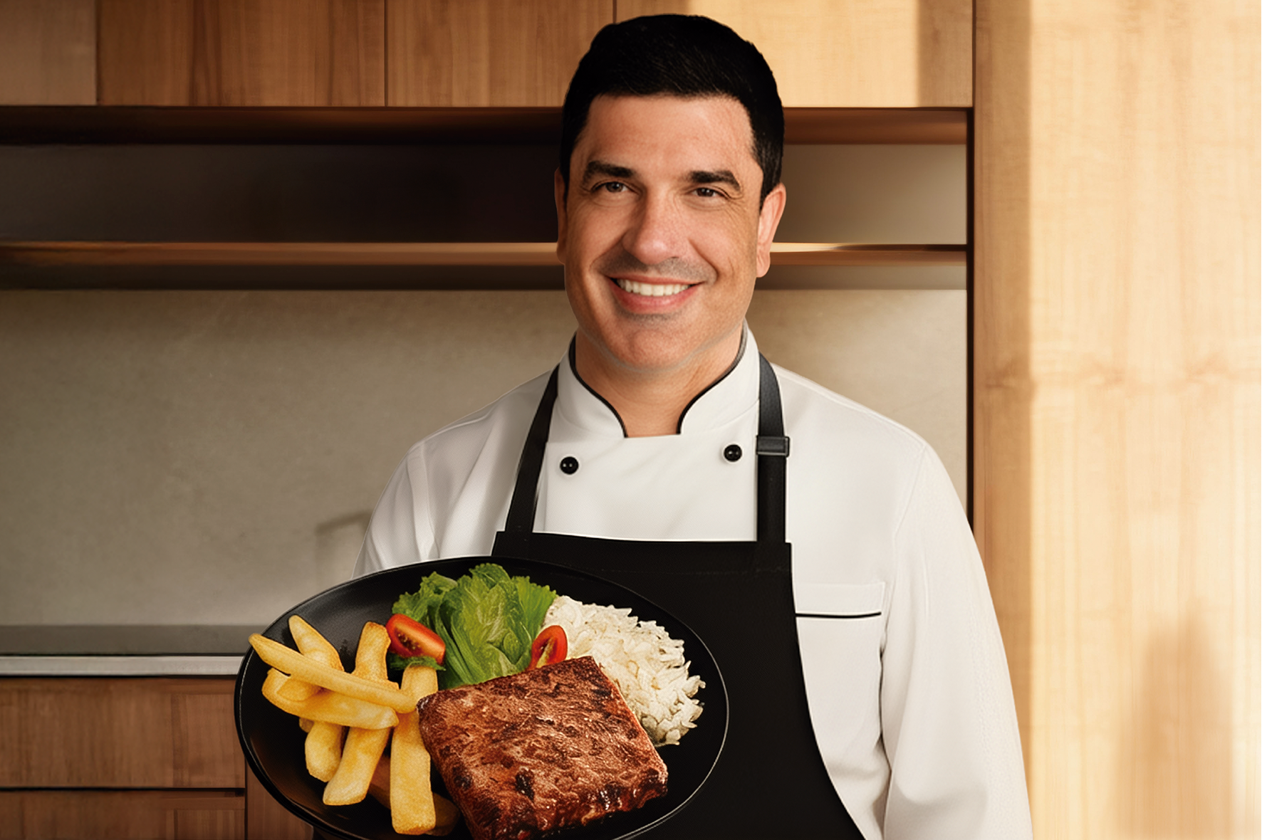 VPJ e Edu Guedes ressignificam o consumo do hambúrguer, que agora pode ser servido à mesa, com garfo e faca