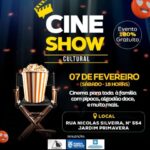 Cine Show Cultural leva cinema gratuito ao Jardim Primavera neste sábado (07) WhatsApp Image 2026-02-04 at 10.46.40