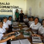 mulheres em campo