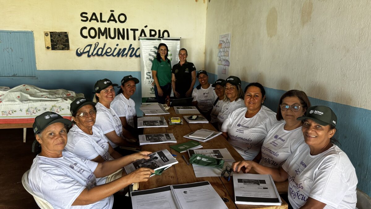 Programa Mulheres em Campo realiza primeiro módulo na comunidade da Aldeinha em Rondonópolis