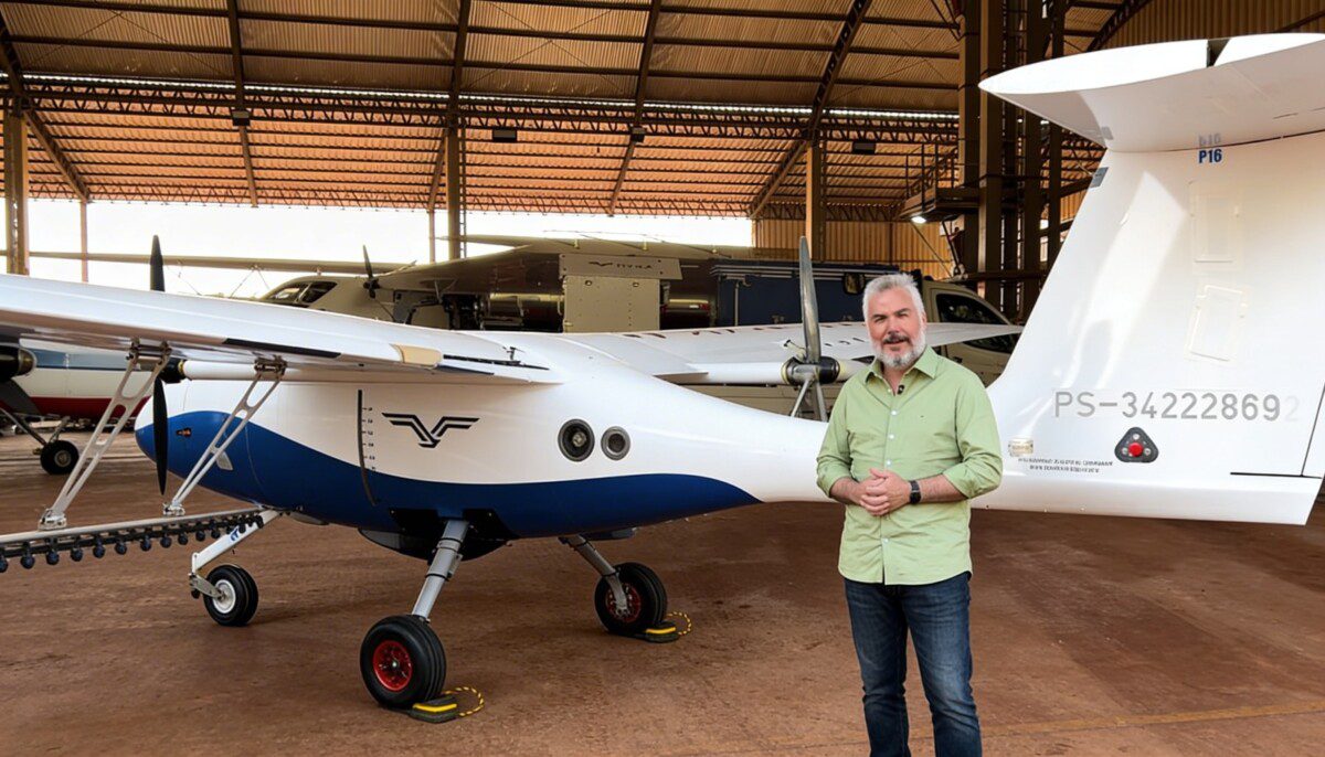 Aeronave agrícola 100% autônoma começa a operar em lavouras de Mato Grosso