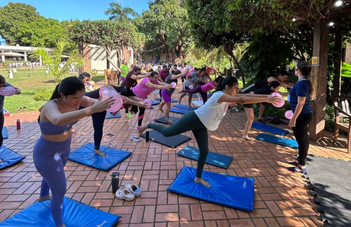 Sesc Arsenal terá Pilates no Jardim neste sábado (21)