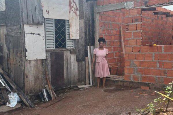 Rondonópolis | Campanha busca garantir moradia digna para mulher que vive em condições precárias