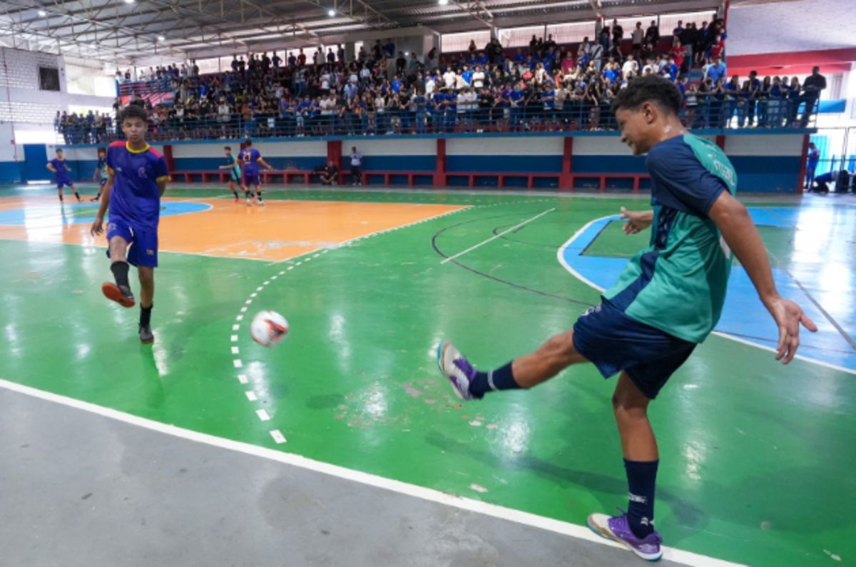 Rondonópolis e o esporte: Futsal estudantil define campeões sob festa da torcida