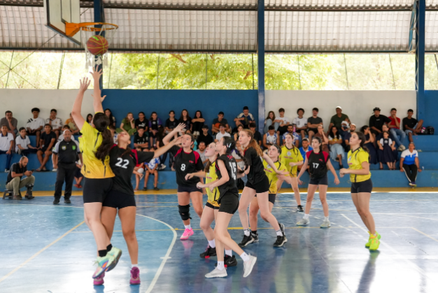 Disputas de basquete encerram semana dos Jogos Escolares em Rondonópolis