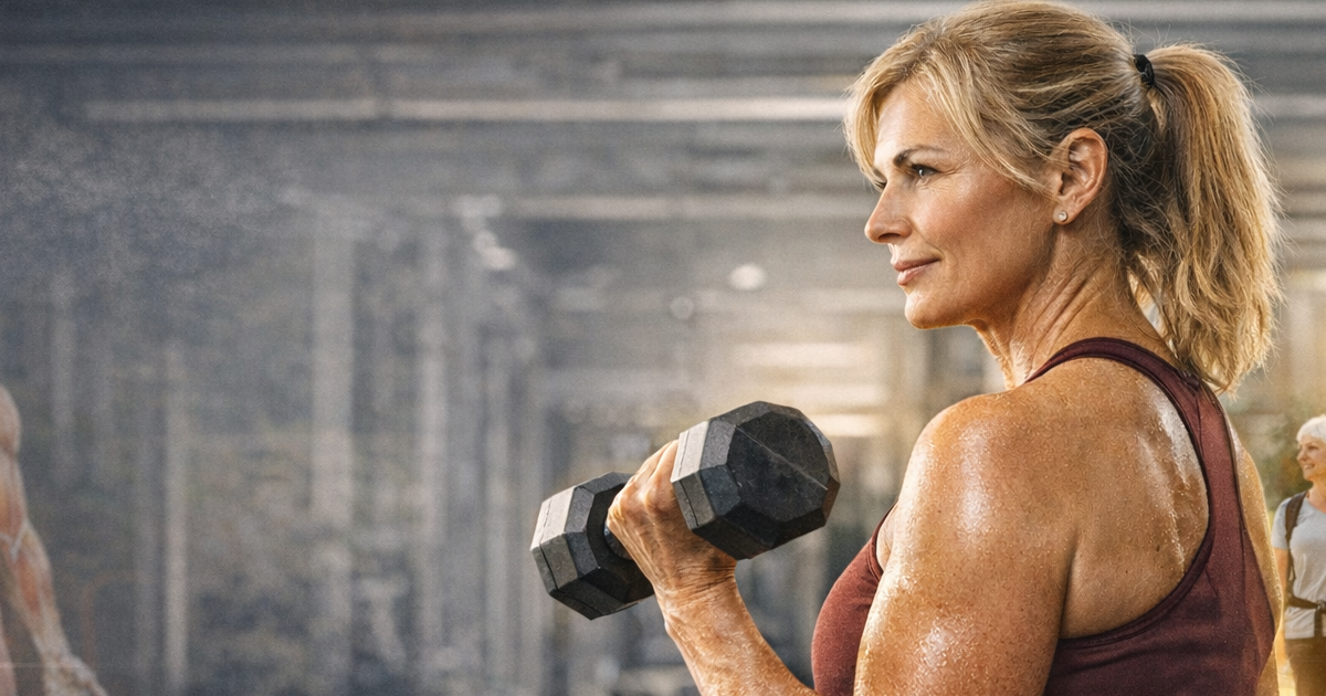 Depois dos 40, não é sobre emagrecer