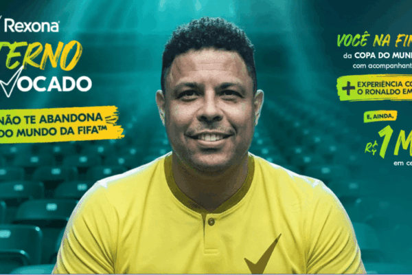Rexona leva torcedores para a final da Copa do Mundo da FIFA 2026™, em uma experiência com Ronaldo Fenômeno em Nova York