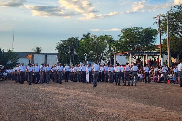 Rondonópolis | Novos alunos da Escola Militar Tiradentes celebram encerramento da adaptação