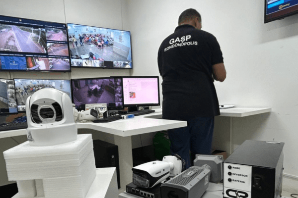 Rondonópolis recebe reforço de mais 160 câmeras de videomonitoramento