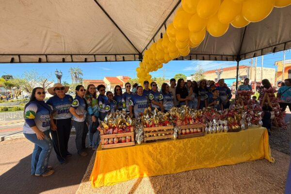 Prefeitura de Tesouro distribui mais de mil ovos de Páscoa e leva alegria a crianças e jovens