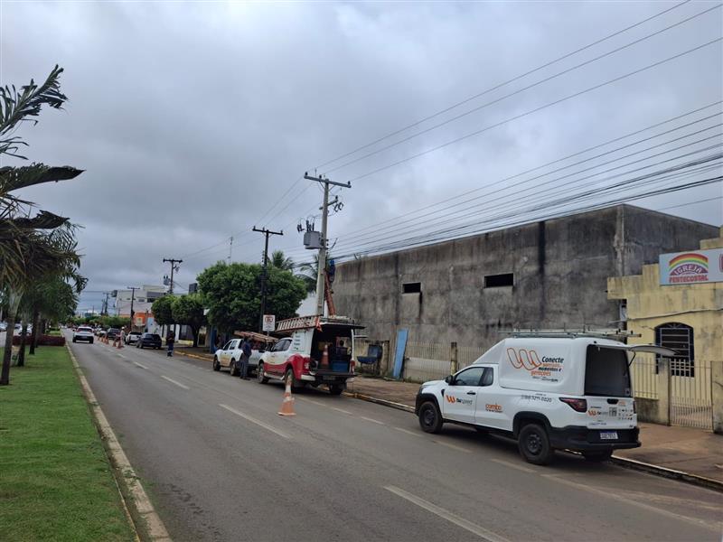 Operação retira quase 300 quilos de cabos irregulares das ruas de Sorriso em dois dias 6