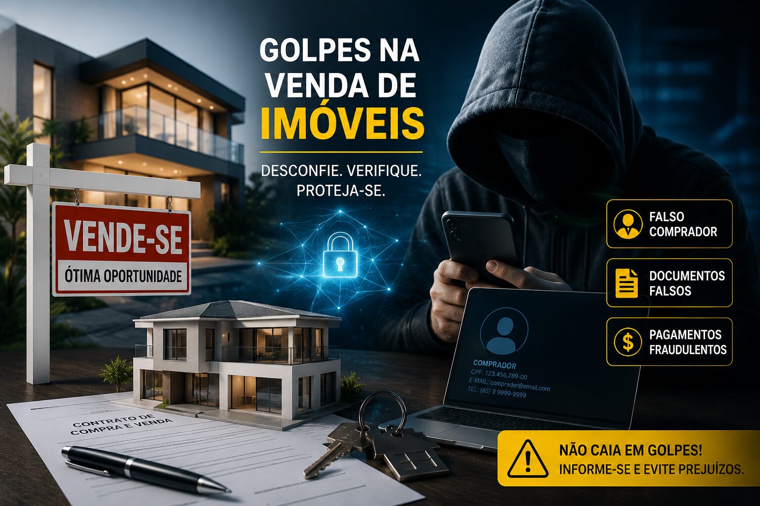 Com um golpe a cada 31 minutos no Mato Grosso, cartórios de Rondonópolis orientam como evitar fraudes na compra de imóveis 43d6ffeb-01db-486f-8308-cc7e82e3e9b0
