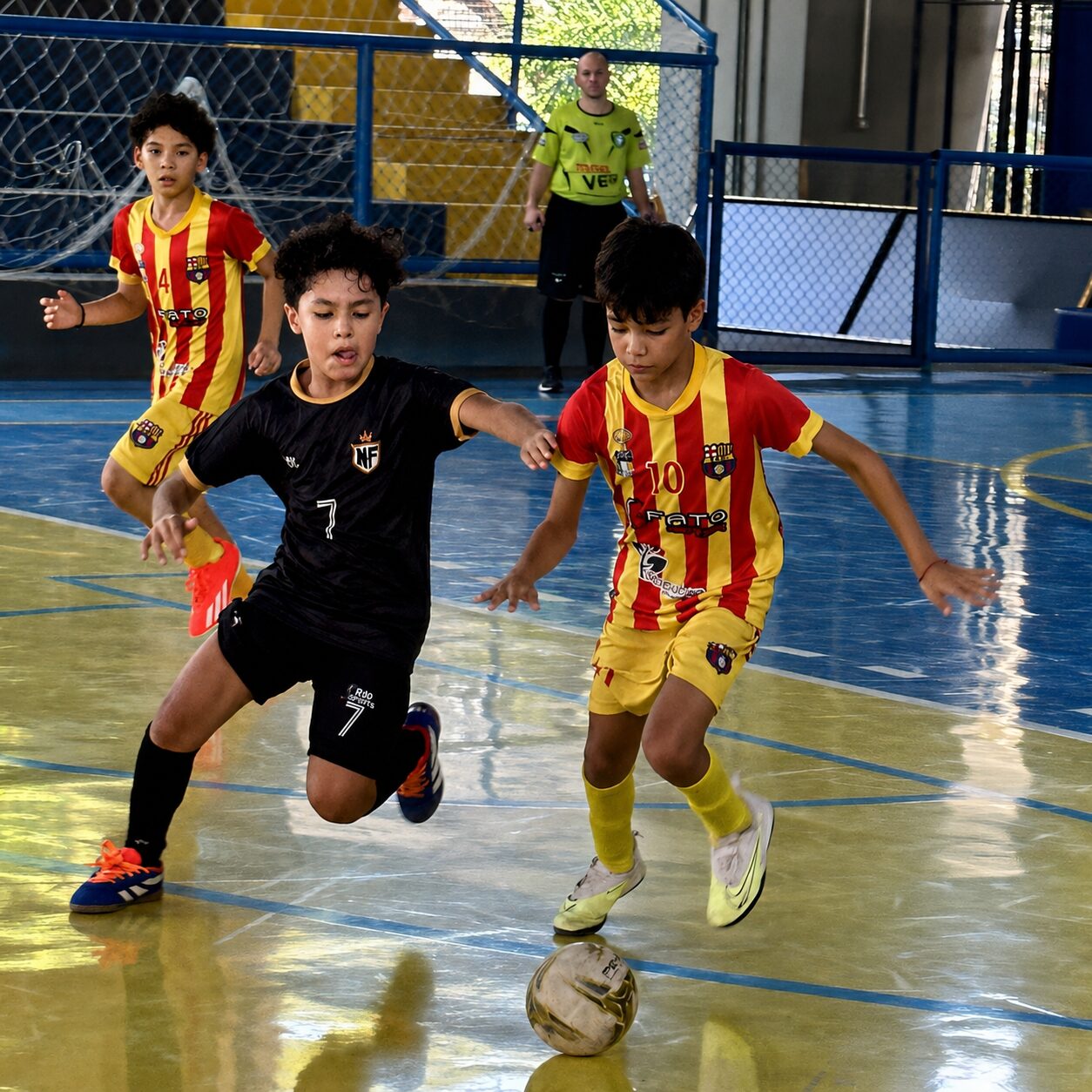 Sesc Poxoréu está com inscrições abertas para competição de Futsal Kids futsalkids quadrada
