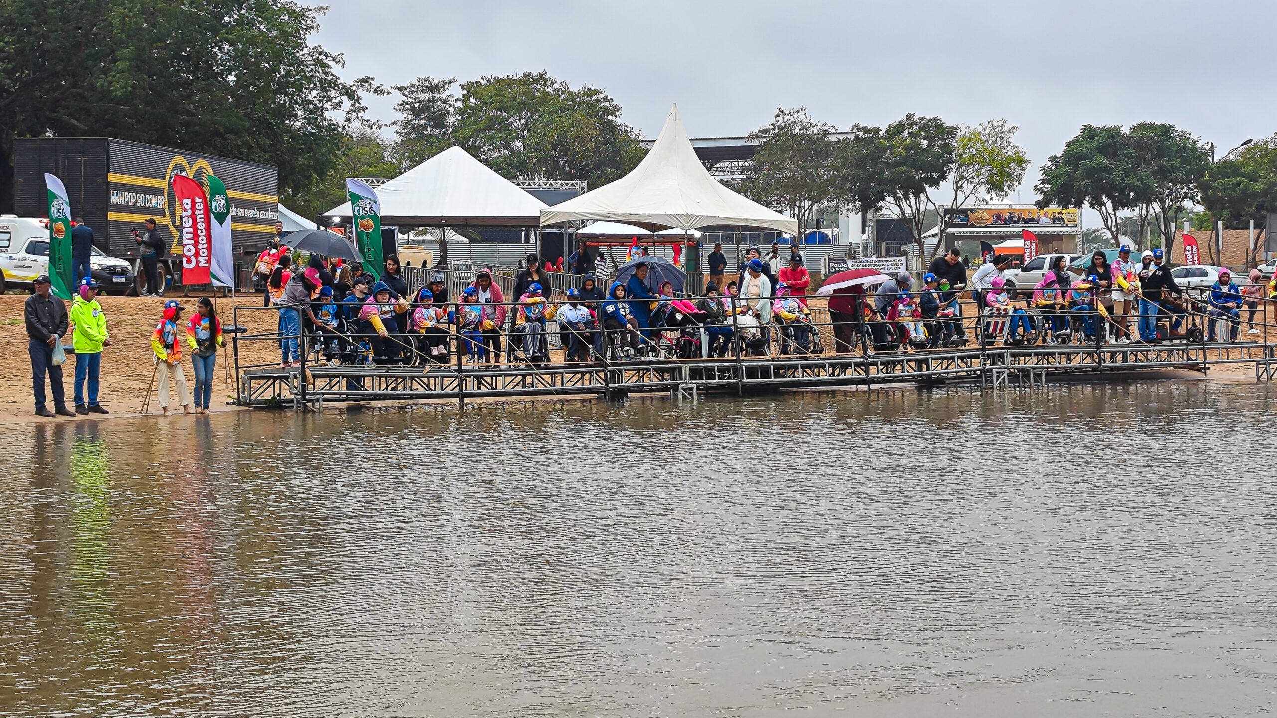 Competição de pesca para pessoas com deficiência inaugura o 43º FIPe Pescaria PCD (120)