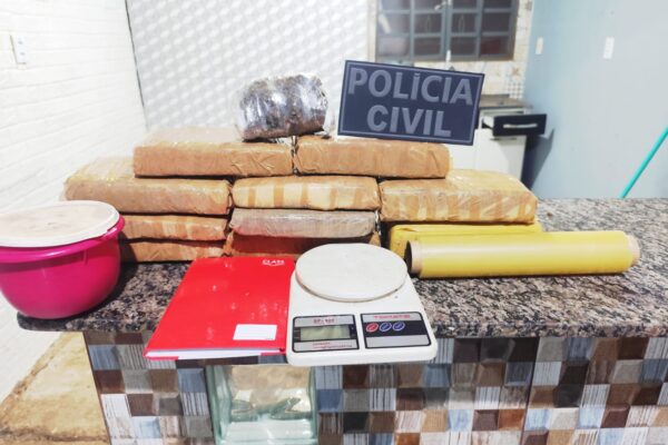 Polícia Civil prende suspeito por tráfico e apreende grande quantidade de maconha em Rondonópolis